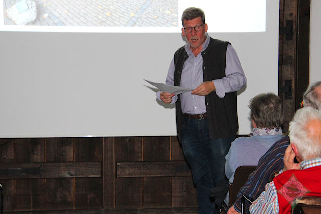 Paul Fels eröffnete als erster Referent den Abend - Foto: G. Münstermann img1