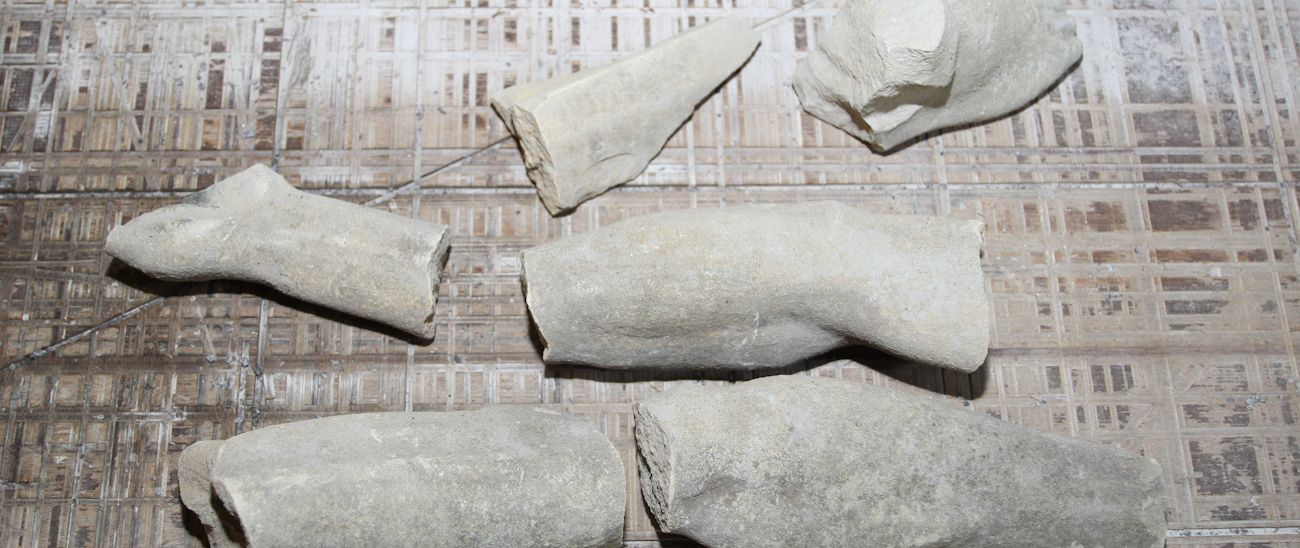 Das Korpus wurde in Segmente unterteilt.